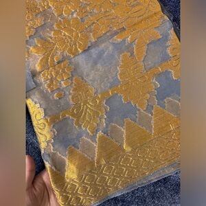 Brand new unstitched 2pc organza kameez and dupatta